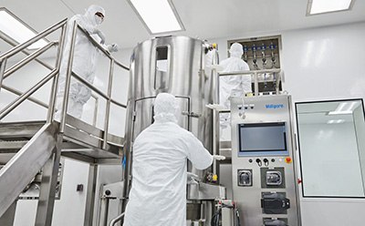 Clean Room Manufacturing Phase III and manufacturing
