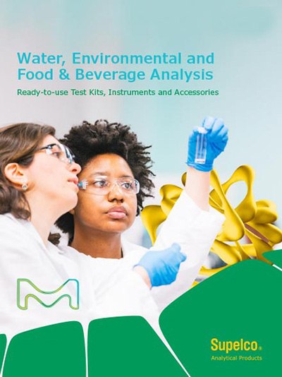 Water, Environmental and Food & Beverage Analysis Water, Environmental and Food & Beverage Analysis brochure cover