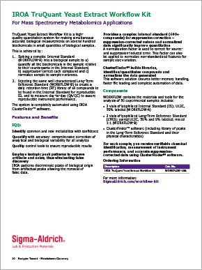 Metabolomics brochure page 10 Metabolomic Discovery Brochure Page 10