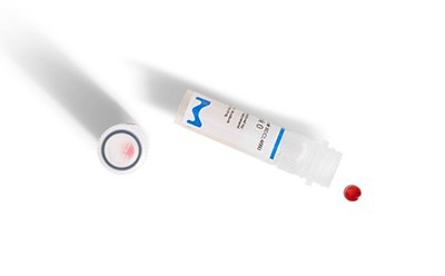 Vitroids™ and LENTICULE® disc outside the vial Vitroids™ and LENTICULE® disc is present outside the vial on the right and inside the screw cap seal on the left side