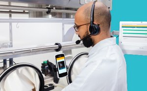 M-Trace™ software voice control Confirm by voice control all your Sterility testing steps