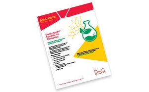 Solvents for Electronics cover page of solvents for electronics flyer