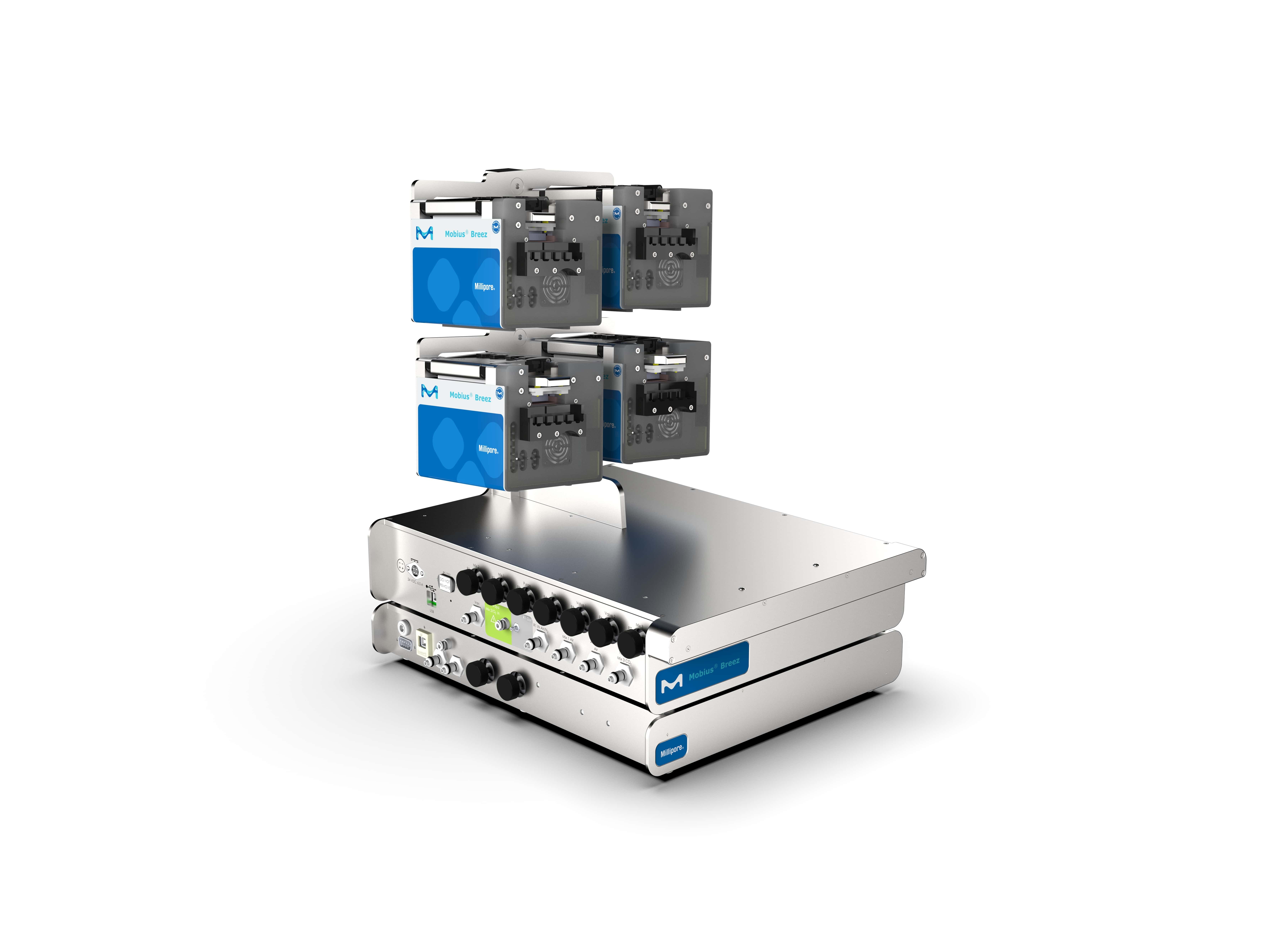 Mobius® Breez Microbioreactor Mobius® Breez 미세생물반응기