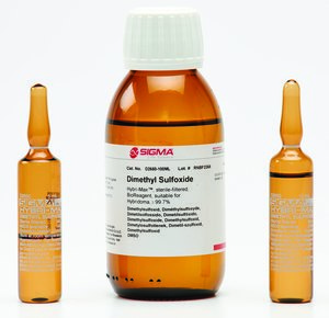 DMSO 하이브리도마 동결보존을 위해 검사를 받은 Hybri-Max 멸균 여과된 DMSO