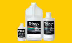 Trilogy™ pretreatment solutions for histopathology tissue processing Bottles of several sizes containing Trilogy™ pretreatment solutions for histopathology tissue processing