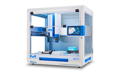 Front view of the AAW™ automated assay workstation Front view of the AAW™ automated assay workstation