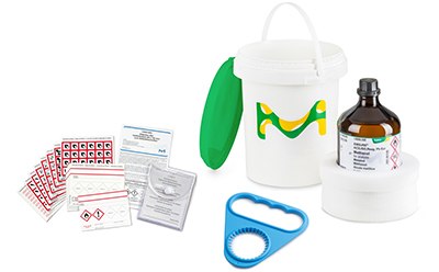 Benefit from ingenious but simple accessories that instantly increase your level of protection from the first use to prevent accidental contact with hazardous chemicals.