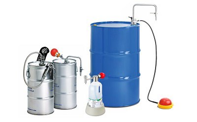 Withdrawal systems for safe supply of solvents Withdrawal systems for safe supply of solvents