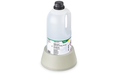 Safety stand for 2.5l HDPE bottles Safety stand for 2.5l HDPE bottles