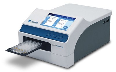 Accuris™ SmartReader™ 96 Microplate Absorbancy Reader Product photo showing an instrument with a microplate holder.