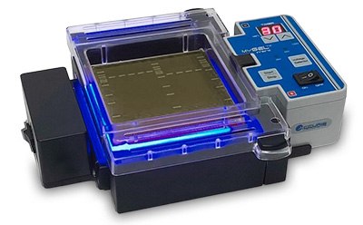myGel InstaView Complete Electrophoresis System Product photo showing a gel electrophoresis system.
