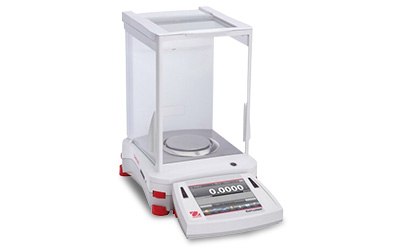 Product photograph of a precision balance. Product photograph of a precision balance.