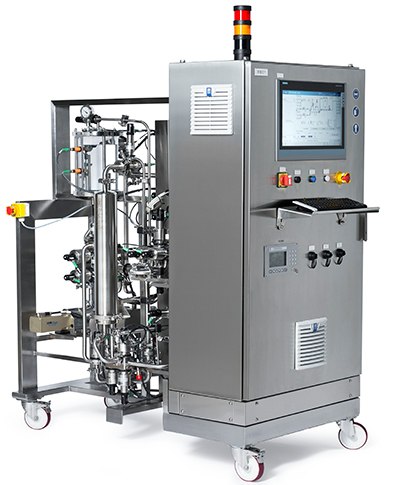 CoPrime® Biochromatography System CoPrime® System, fully automated system for biopharmaceutical manufacturing and cGMP process scale operations