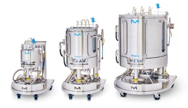 Three sizes of Mobius<sup>®</sup> ADC reactors Three sizes of Mobius<sup>®</sup> ADC reactors