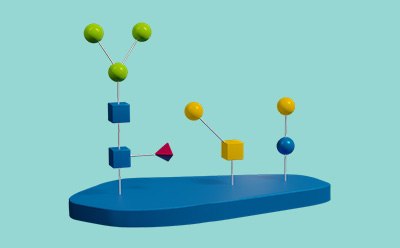 Release Step of Glycobiology Workflows Release step of glycobiology workflow with a depiction of N-glycans and O-glycan structures.