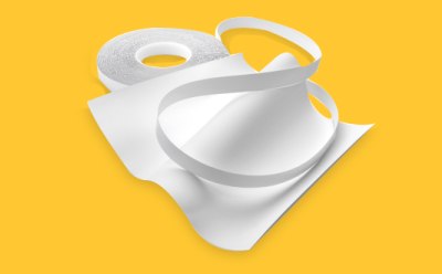 Hi-Flow™ Plus Membrane Formats for Lateral Flow Assays products on yellow background. Hi-Flow™ Plus Membrane Formats for Lateral Flow Assays products on yellow background.