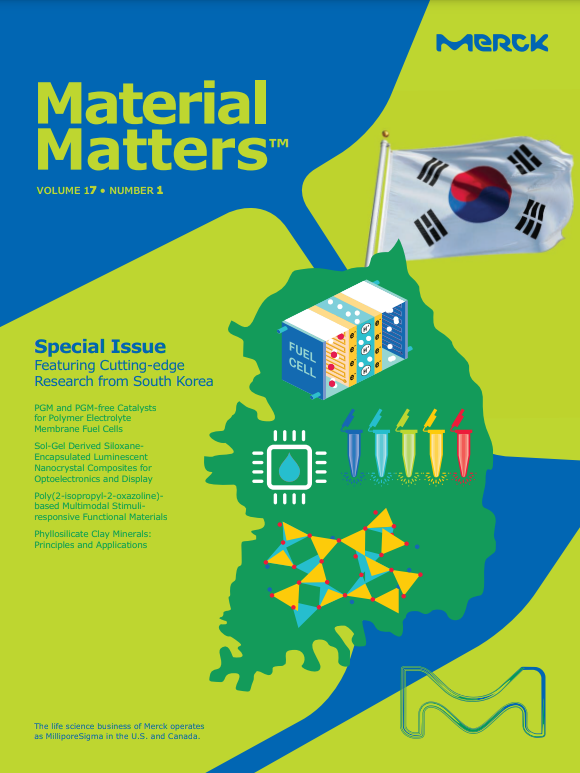 Cover Image for Material matters Vol. 17, Issue 1 - Cutting-Edge Research from South Korea Cover Image for Material matters Vol. 17, Issue 1 - Cutting-Edge Research from South Korea