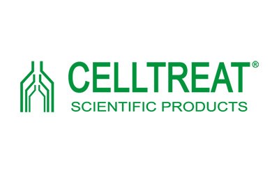 CELLTREAT logo Green and white logo for CELLTREAT Scientific Products