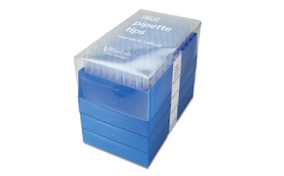 CELLTREAT VistaLab MLA Pipette Tips, Small, Stacked Trays Stacked Trays with CELLTREAT VistaLab 250µL Pipette Tips for MLA & Ovation Pipettes