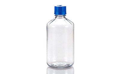 TriForest Autoclavable Polycarbonate Boston Round Media Bottle TriForest Autoclavable Polycarbonate Boston Round Media Bottle, 1000 ml