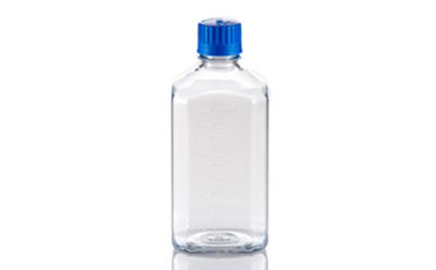 TriForest Autoclavable Polycarbonate Square Media Bottle TriForest Autoclavable Polycarbonate Square Media Bottle, 1000ml