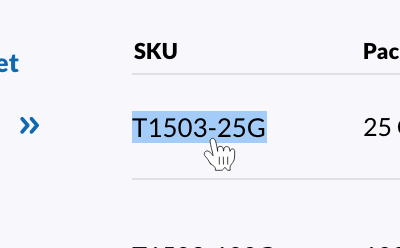 Highlighted Product SKU Highlighted Product SKU