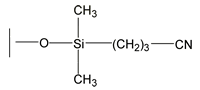 CYANO str Cyanopropylsilane