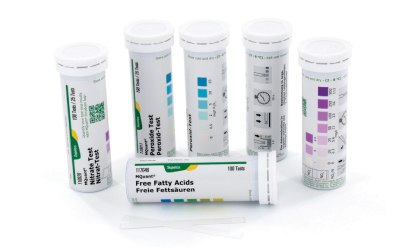 MQuant® test strips for disinfection control MQuant® test strips also available for disinfection control