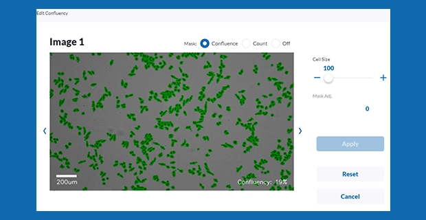 Cell masking using the cloud