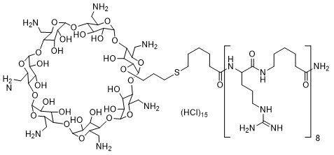Chemical structure of the BioTracker NTP-Transporter molecule Chemical structure of the BioTracker NTP-Transporter molecule