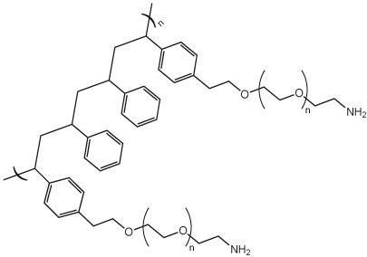 Structure of NovaSyn<sup>®</sup> TG resin. Structure of NovaSyn® TG resin