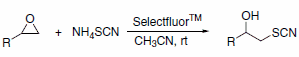 b-hydroxy thiocyanates b-hydroxy thiocyanates