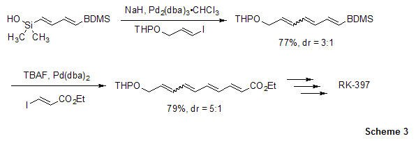 Organosilanols Alkenyl(dimethyl)silanol coupling
