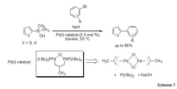Organosilanols Aryl(dimethyl)silanol coupling