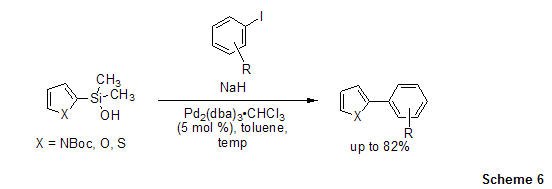 Organosilanols Aryl(dimethyl)silanol coupling