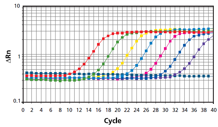 quantitative-pcr Quantitative PCR (qPCR) was performed using SYBR Green fluorescent dye and 10-fold dilutions of template.
