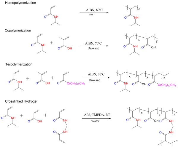 Synthesis of Heat & pH Sensitive PNIPAM Synthesis of Heat & pH Sensitive PNIPAM