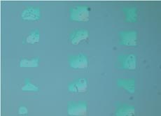 Kit modified PDMS surface:  1st imprint Kit modified PDMS surface:  1st imprint