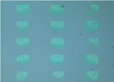 Kit modified PDMS surface:  10th imprint Kit modified PDMS surface:  10th imprint