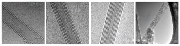 TEM analysis of the as-grown BNNT TEM analysis of the as-grown BNNT