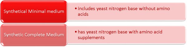 classification-synthetic-yeast-growth-media Diagram showing the classification of synthetic yeast growth media