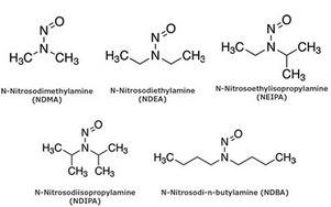 Nitrosamines in valsartan