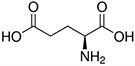 Glutamic acid, Glu, E Glutamic acid, Glu, E