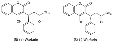 Chiral and Achiral LC-MS Analysis of Warfarin™ in Plasma Samples Structure of Warfarin Enantiomers