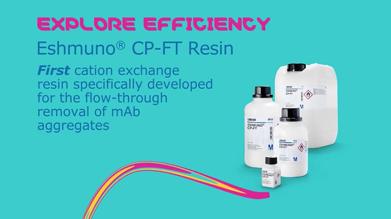 <p>Explore Efficiency: Eshmuno<sup>®</sup> CP‑FT Resin</p>
 Explore Efficiency: Eshmuno<sup>®</sup> CP‑FT Resin