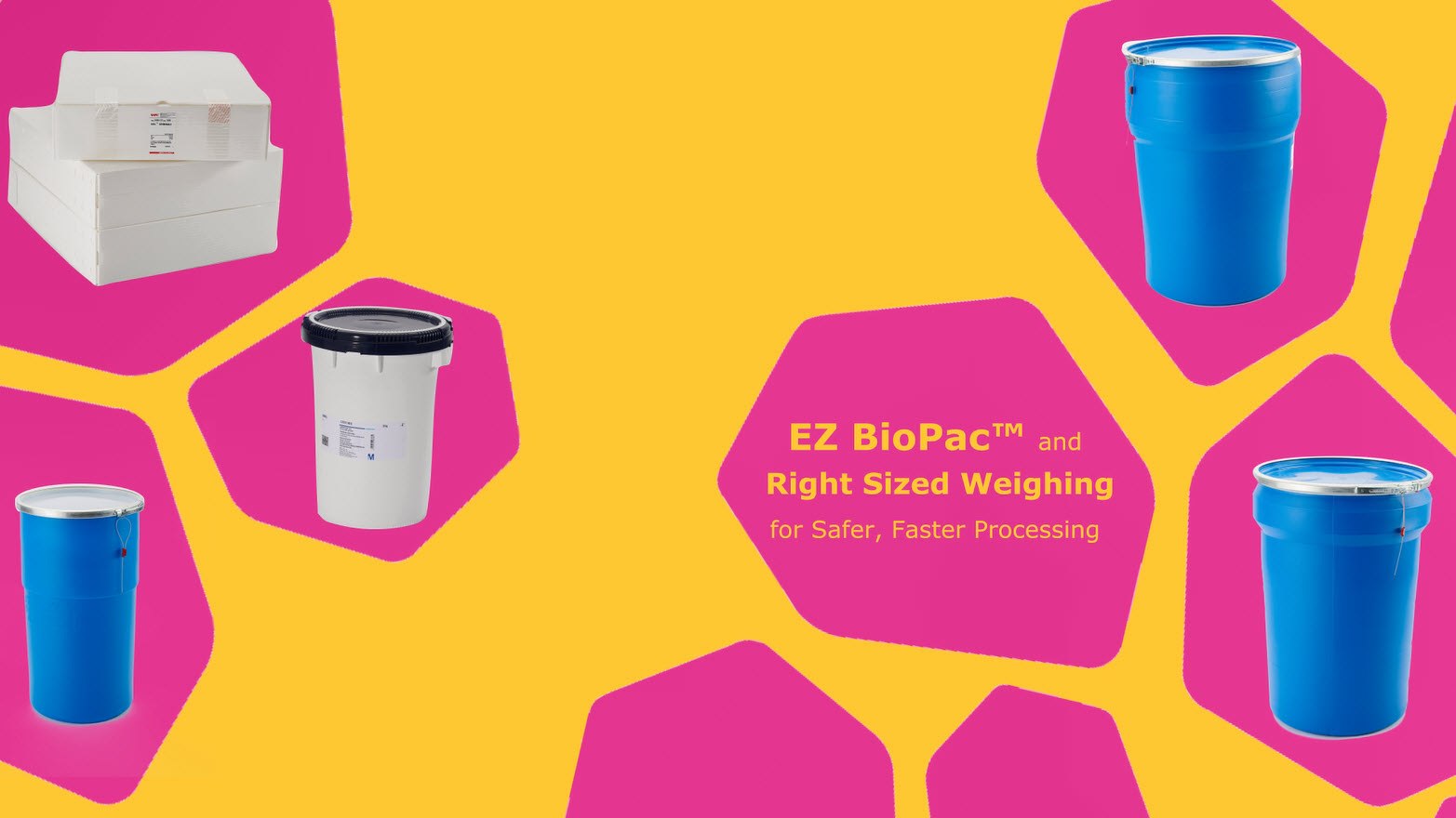 EZ BioPac<sup>®</sup and Right Sized Weighing  EZ BioPac<sup>®</sup and Right Sized Weighing