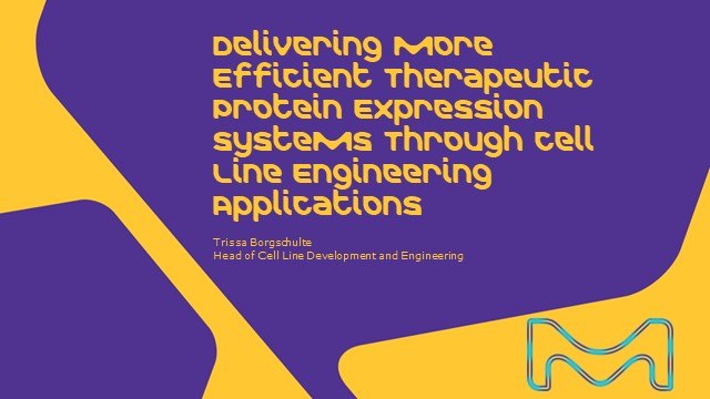 <p>Delivering More Efficient Therapeutic Protein Expression Systems Through Cell Line Engineering Applications</p>
 Delivering More Efficient Therapeutic Protein Expression Systems Through Cell Line Engineering Applications