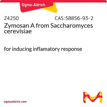 Zymosan A from Saccharomyces cerevisiae for inducing inflamatory response