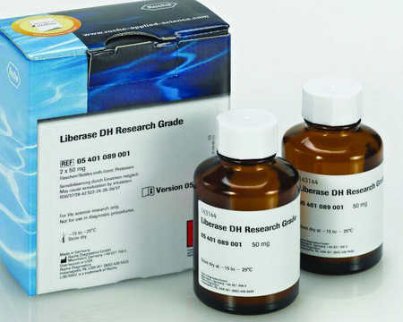 Liberase&#8482; DH Research Grade lyophilized, optimum pH 7.4, optimum reaction temp. 35-37 °C