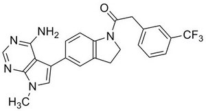 PERK Inhibitor I, GSK2606414 GSK2606414 is a cell-permeable, highly potent inhibitor of EIF2AK3/PERK (IC50 = 0.4 nM; [ATP] = 5 &#181;M). Targets PERK in its inactive DFG conformation at the ATP-binding region.